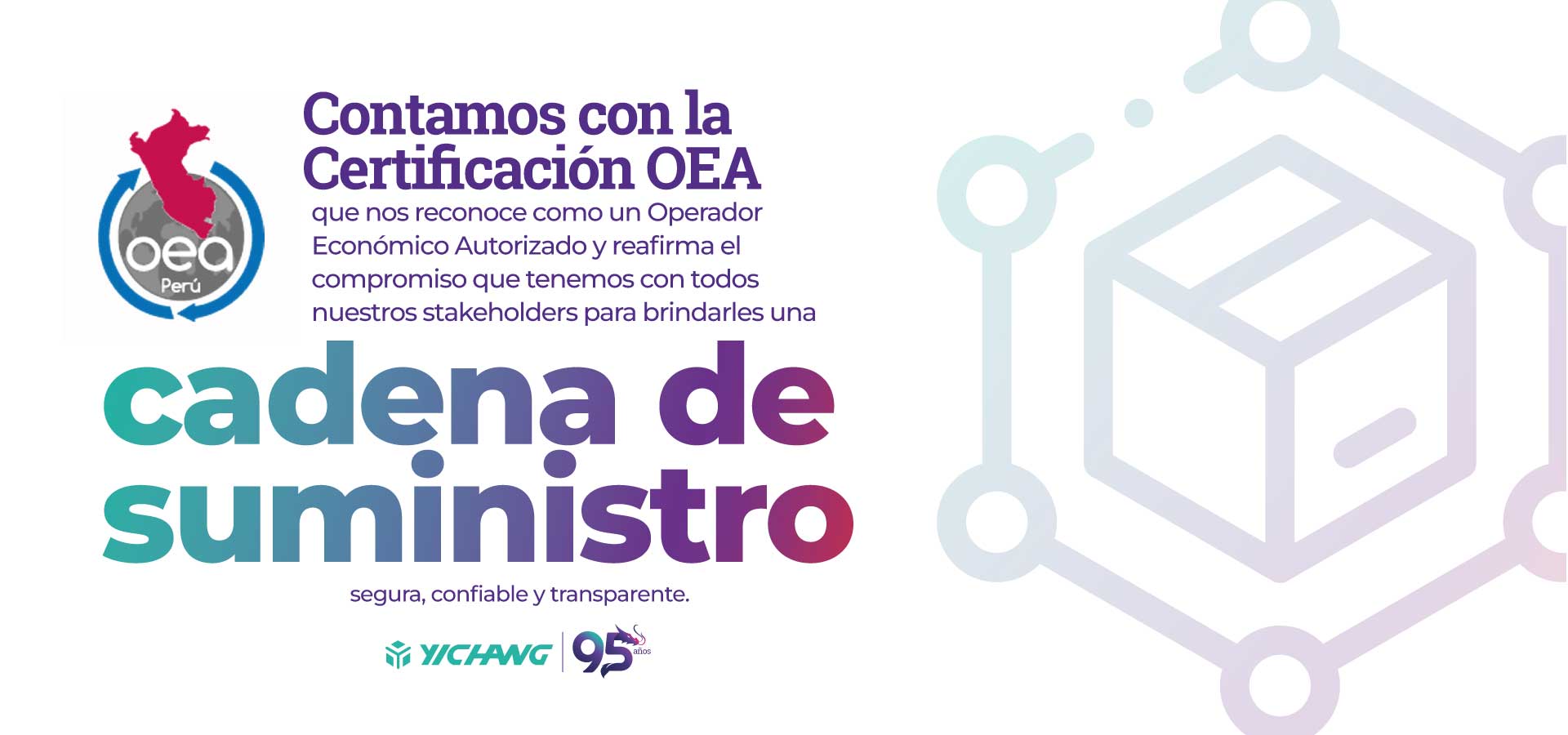 Contamos con la certificación OEA